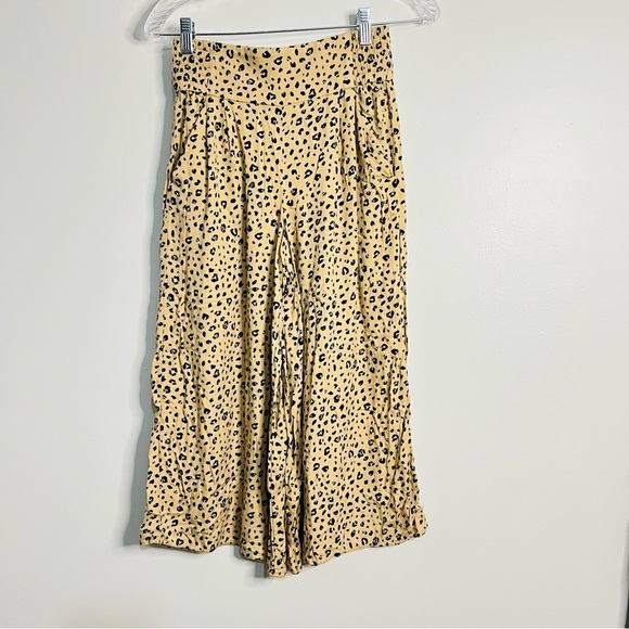 aritzia sunday best sullivan pant leopard print size xs - Picture 2 of 8